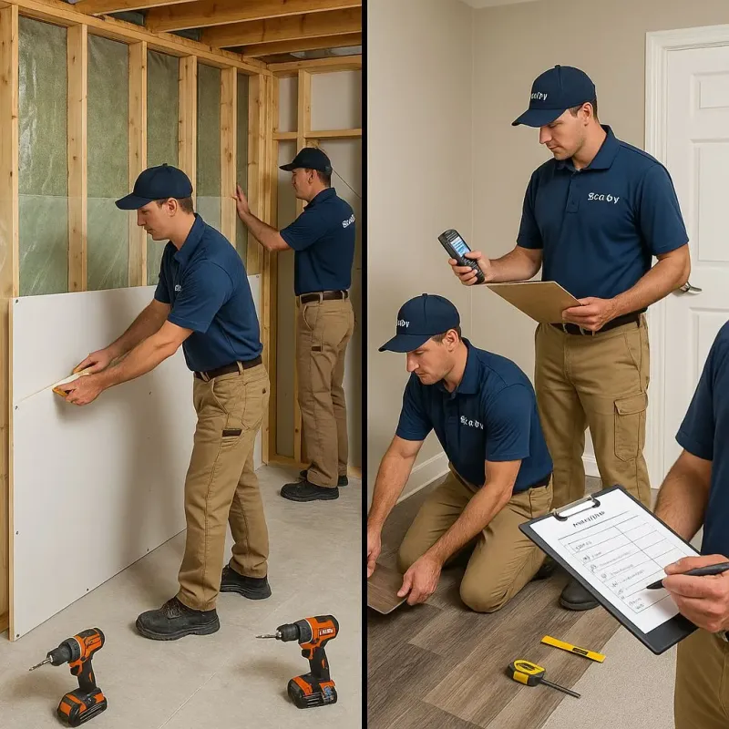 Repairs and Reconstruction process in McGovern, PA